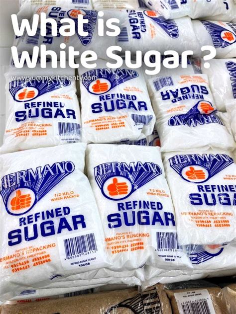 White Sugar "One of the most common types of sugar" - Yummy Kitchen