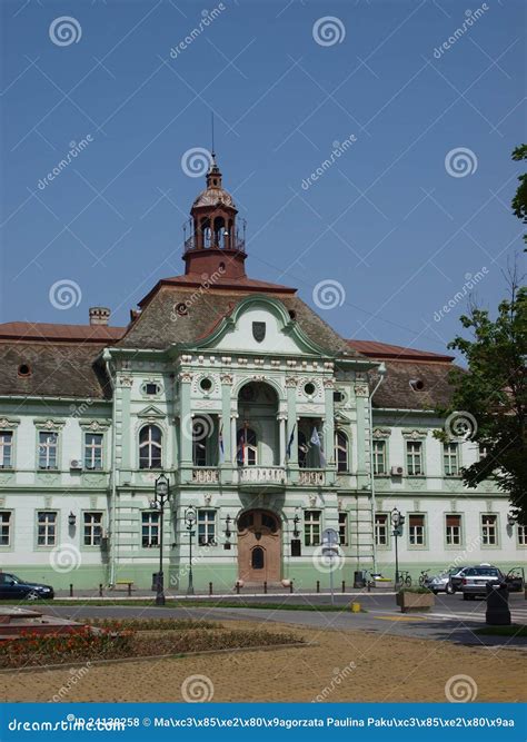 Zrenjanin City Hall, Serbia Editorial Stock Photo - Image of historical ...