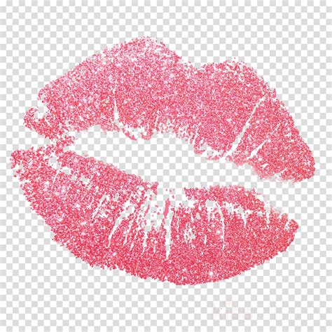 Download Glitter Lips Png Clipart Lip Gloss Lipstick - Pink Glitter ...