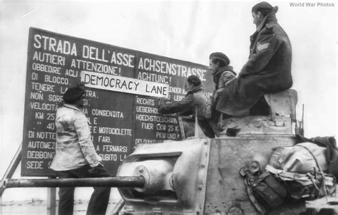 Matilda tank crew changes Axis Highway name to Democracy Lane | World ...