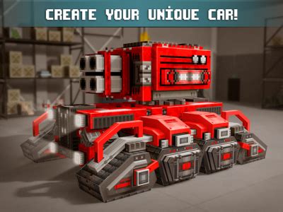 Blocky Cars - Online Shooting Game Mod v6.4.9 Unlock All • Android ...