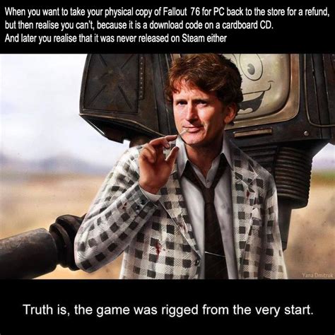 Todd plays some 4D chess | Fallout 76 | Know Your Meme