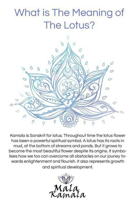 Lotus Flower Meaning | Yoga symbols, Spiritual yoga symbols, Spiritual ...