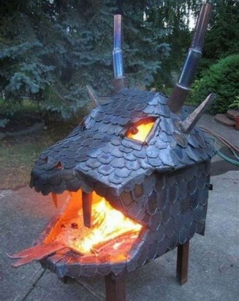 Dragon Head Fire Pit FTW