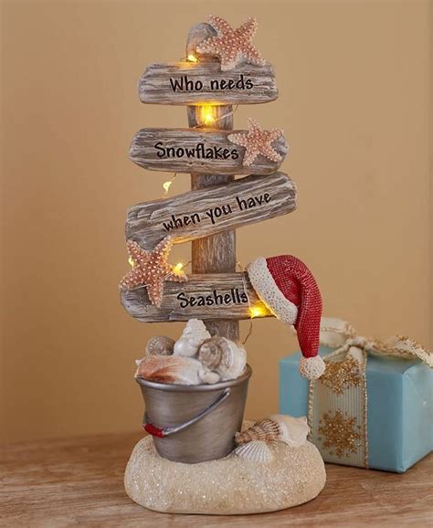 Beach-Themed Christmas Decorations ~ set a coastal vibe this December ...