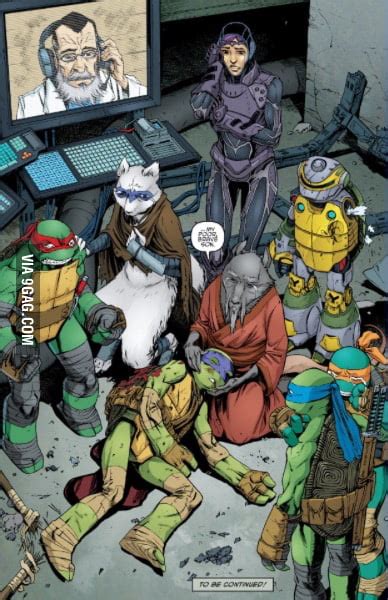 Donnie died in the TMNT comics! *starts crying* - 9GAG