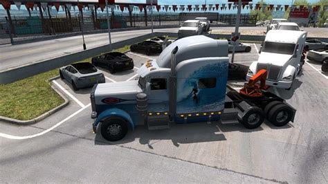 Tow truck broken trailer 1.37 Mod - ATS Mod | American Truck Simulator Mod