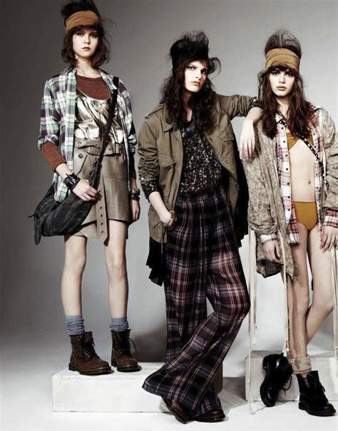 sisters by bjarne jonasson for jalouse march | Grunge dress, Grunge ...