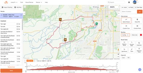 Pretentieloos Raap bladeren op Feat bike route tracker hoofdstuk Gluren ...