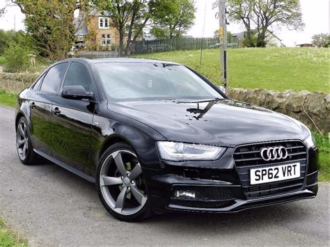 2012 AUDI A4 S LINE BLACK EDITION 2.0 TDI 175 BHP -19 ALLOYS - FINANCE ...