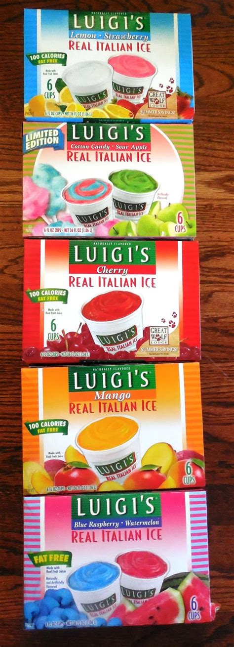 Luigi's Italian Ice Review | The Nutritionist Reviews