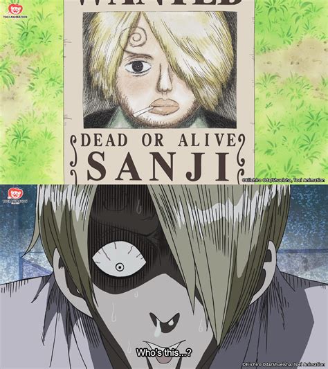 Sanji Wanted Poster