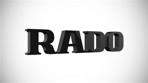 Rado Logo - LogoDix