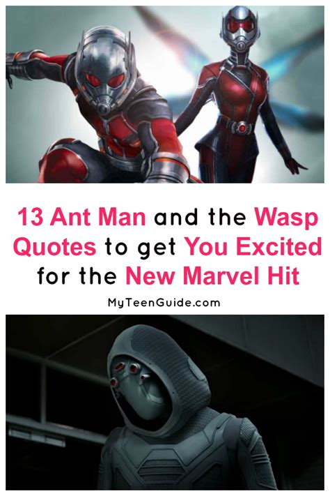 13 Ant Man and the Wasp Quotes to get You Excited for the New Marvel Hit