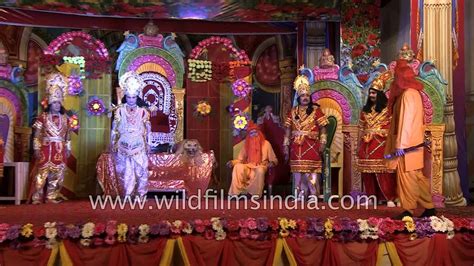 Raja Dashrath speaks about his four sons : Shri Shraddha Ramlila ...