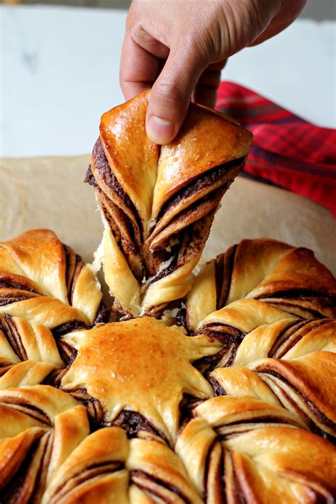 Nutella Flower Bread - Ruchik Randhap