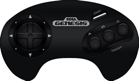 Sega Genesis 3-Button Controller by BLUEamnesiac on DeviantArt