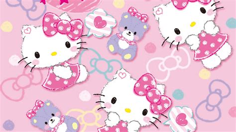 Hello Kitty Characters Background Wallpaper HD | 2021 Live Wallpaper HD ...