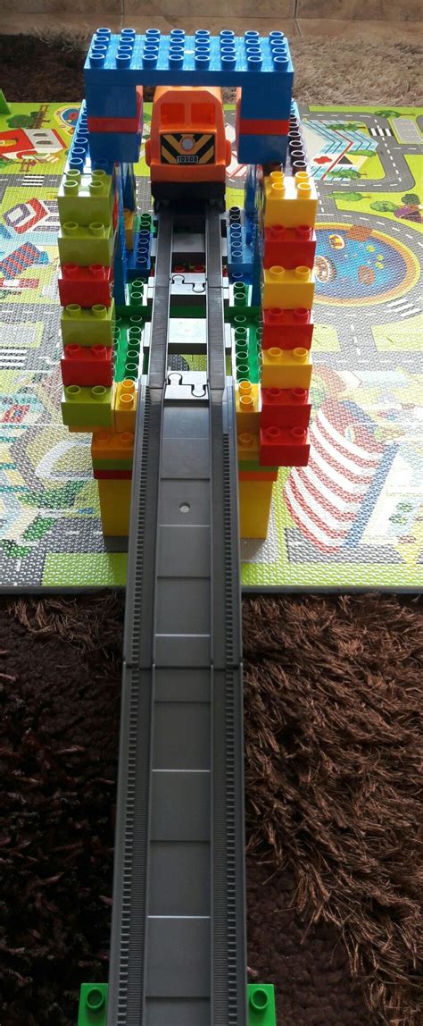 Duplo train bridge 2 Lego Duplo, Bridge, Train, Structures, Building ...