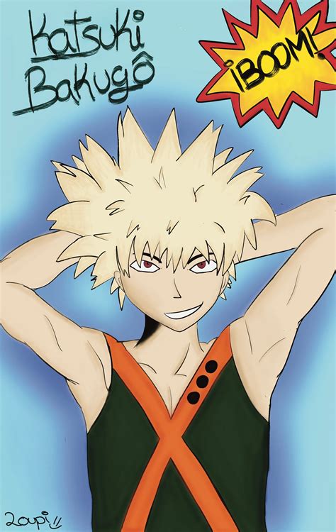 Fanart Bakugo Katsuki Wallpaper - Etsy