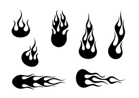 Hot Race Fire Flame Silhouette (PNG Transparent) | OnlyGFX.com