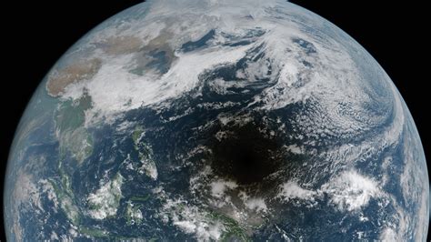 WATCH: Shadow Of The Moon Crosses Earth During Solar Eclipse ...