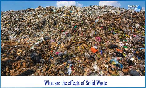 What are the effects of Solid Waste - Netsol Water