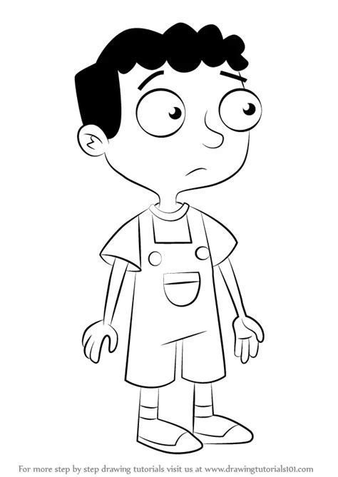 How to Draw Baljeet Tjinder from Phineas and Ferb (Phineas and Ferb ...