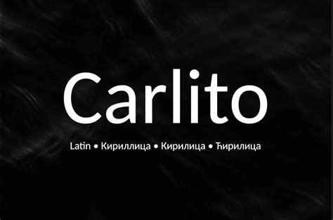 Carlito Font Free Download | FontSwan