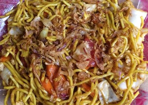 Resep Mie Kuning Goreng oleh evasungkar | Resep | Resep mie, Makanan, Resep