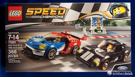 LEGO Speed Champions 2016 Ford GT & 1966 Ford GT40 [Review] | The ...