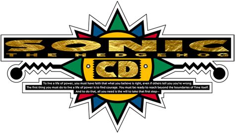 Sonic the Hedgehog CD logo (Japan) by RingoStarr39 on DeviantArt