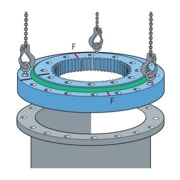 Internal Gears Slewing Rings Bearings Rotek Ball Bearings Turntable ...