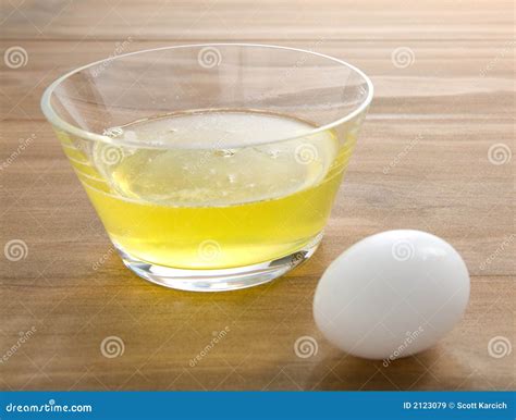 Raw Egg Whites With Whole Egg Royalty Free Stock Images - Image: 2123079