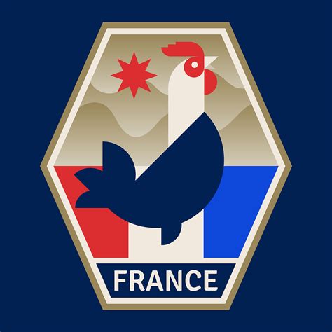 French Soccer Badge 208262 Vector Art at Vecteezy