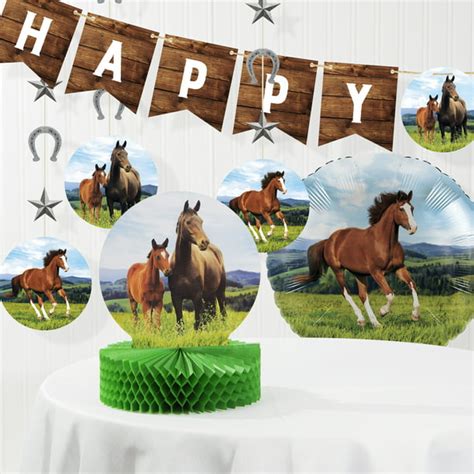 Wild Horse Birthday Decorations Kit - Walmart.com - Walmart.com