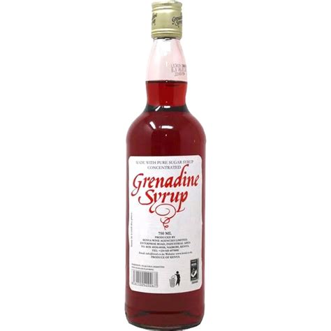 Grenadine Syrup 750ml | Buy Online | Free Delivery | Jays Wines