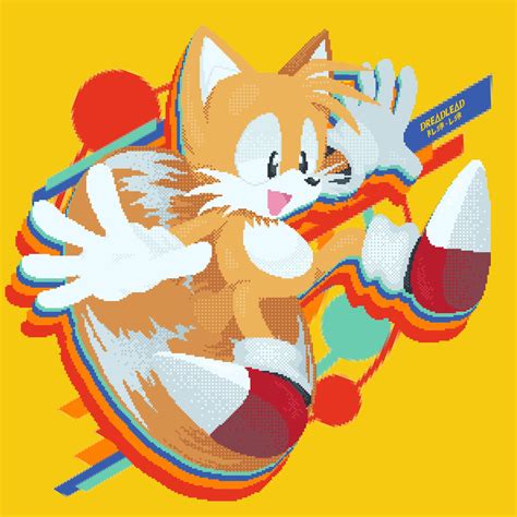 Sonic Mania Tails fan art (Artist: @dreadlead_art) : r/milesprower