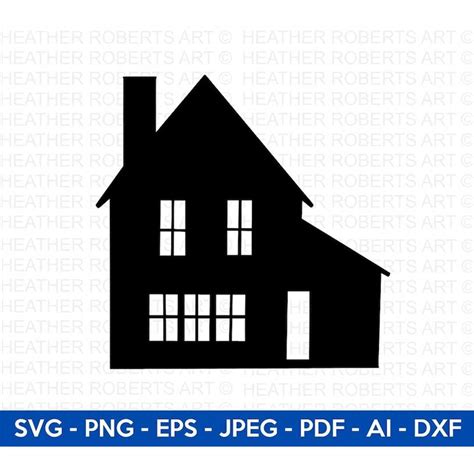 House Svg, Home Svg, House Silhouette Svg, House Clipart, Bu | Inspire ...