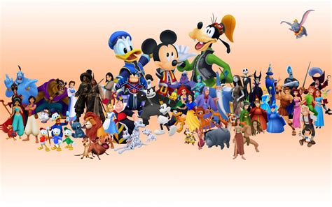 Kingdom Hearts Disney Characters - Wallpapers - KH13 · for Kingdom Hearts