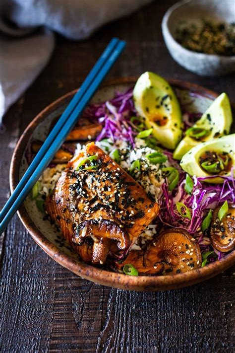 Furikake Salmon Rice Bowls | Feasting At Home