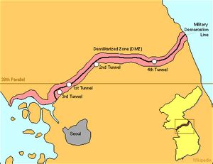 The Korean Demilitarized Zone: Location and facts of the Korean DMZ