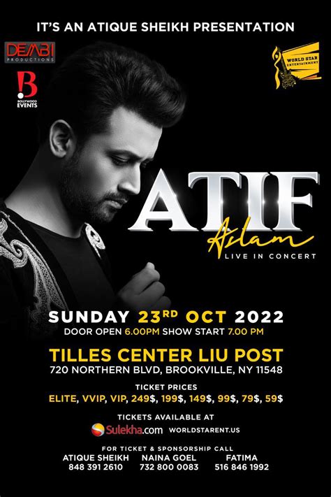 Atif Aslam Live Concert in New York – World Star Entertainment