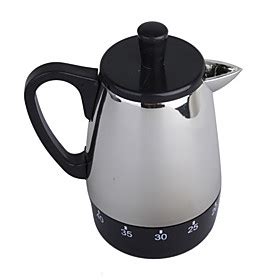 Silver Kettle Timer(0-60 minutes) FREE SHIPPING in tomstreasures ...