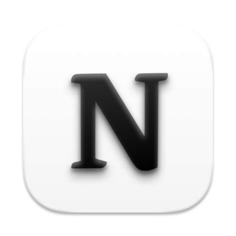 Notion Alt macOS BigSur - Social media & Logos Icons