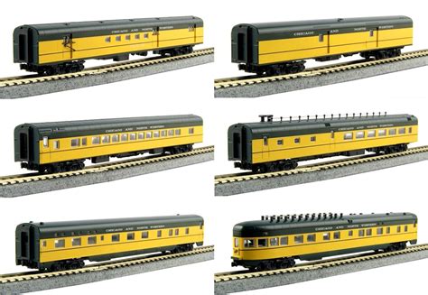 Chicago & North Westerm Smoothside Passenger Car Set, (6 Car Set)-N ...