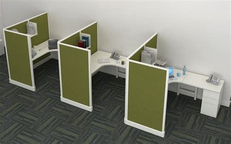 Modern Cubicles with Privacy Panels - Joyce Contract Interiors | Office ...