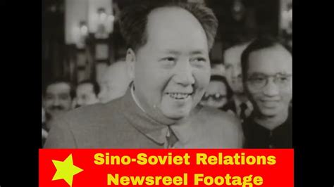 SINO-SOVIET RELATIONS FOOTAGE CHAIRMAN MAO, NIKITA KHRUSHCHEV, STALIN ...