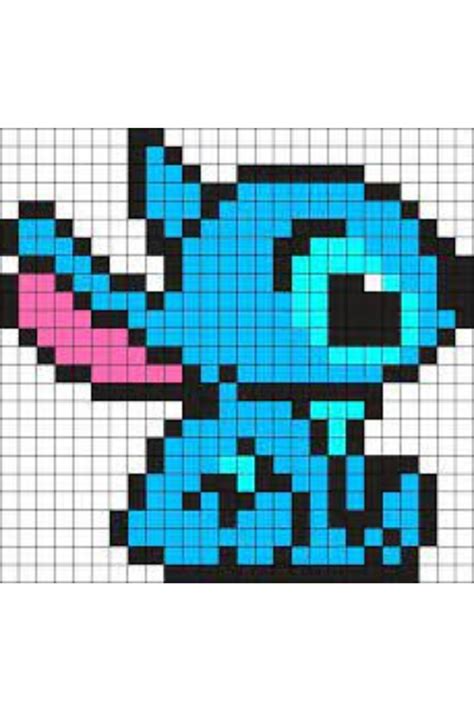 Pixel Art Stitch Disney | Dessin petit carreau, Dessin pixel, Pixel art ...