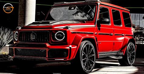 2021 Mercedes-AMG G63 BRABUS 700, Red And Black Specs! - Auto Discoveries